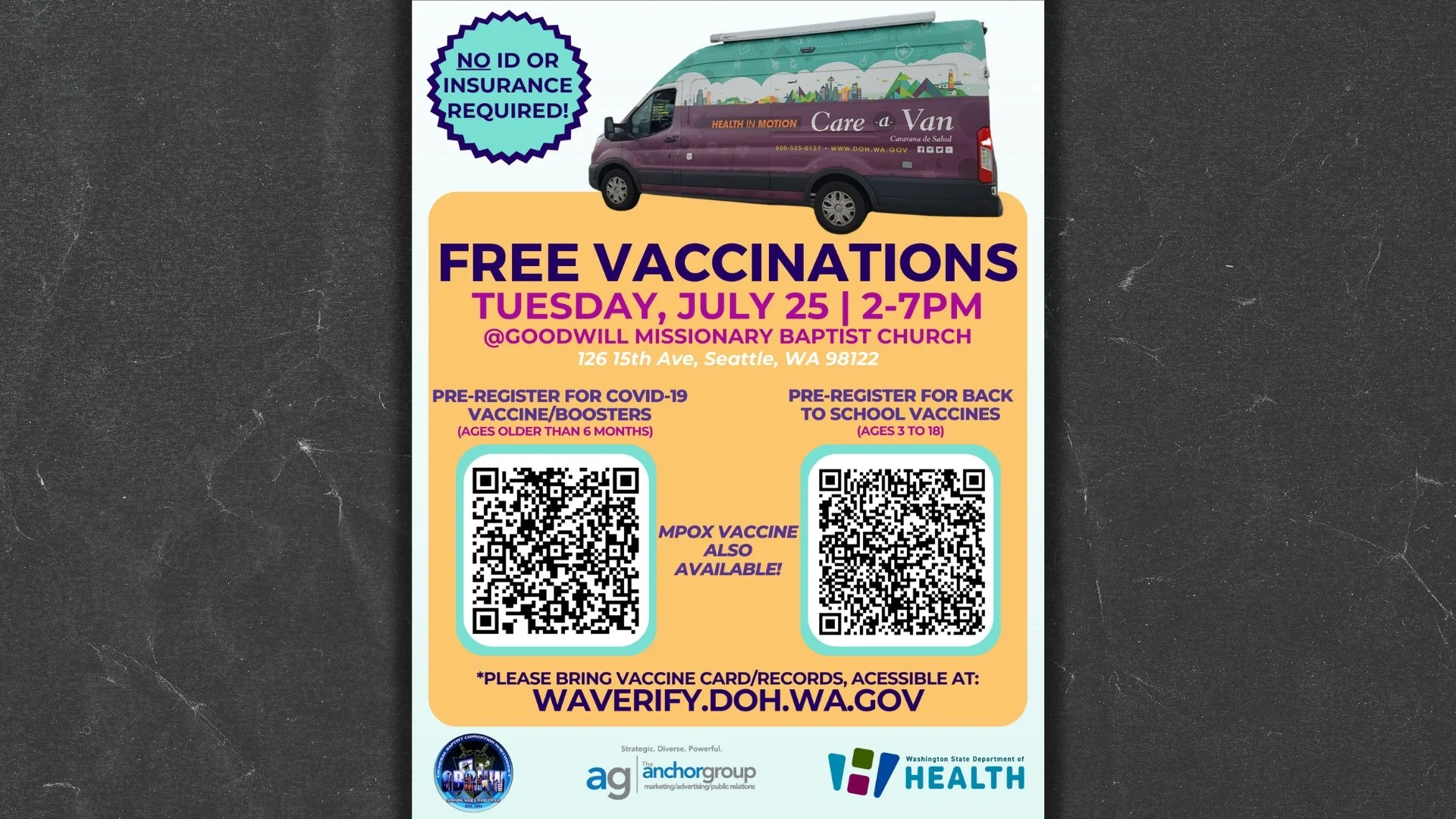 Baptist Convention Partners With Department of Health to Call Out Tobacco Industry and Provide Critical Vaccines to the Community&nbsp;