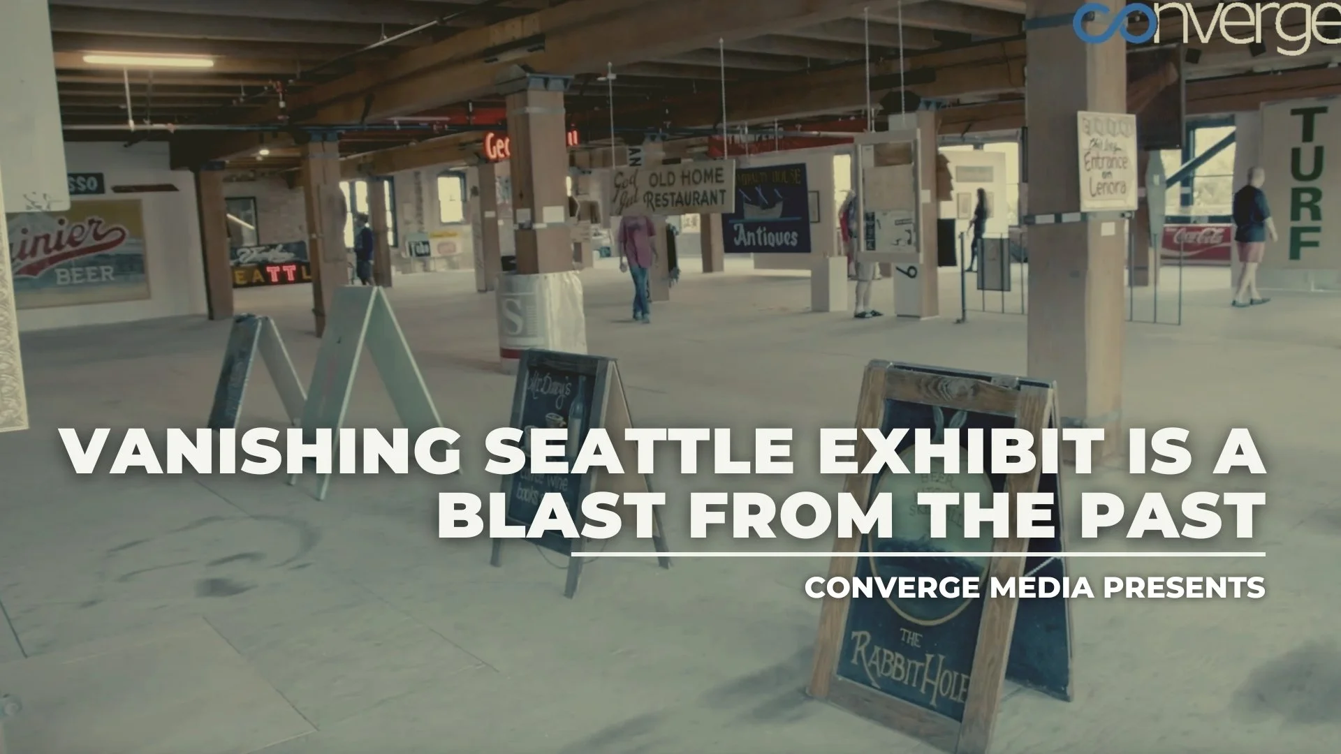 Blast From The Past: Vanishing Seattle Exhibit Brings Iconic Seattle Signs to the Public