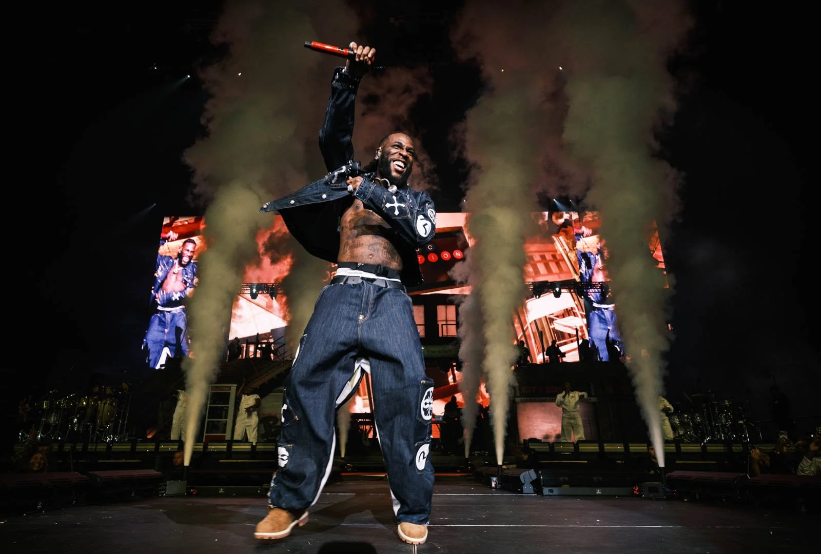 Burna Boy Lights Up The Stage At Climate Pledge Arena