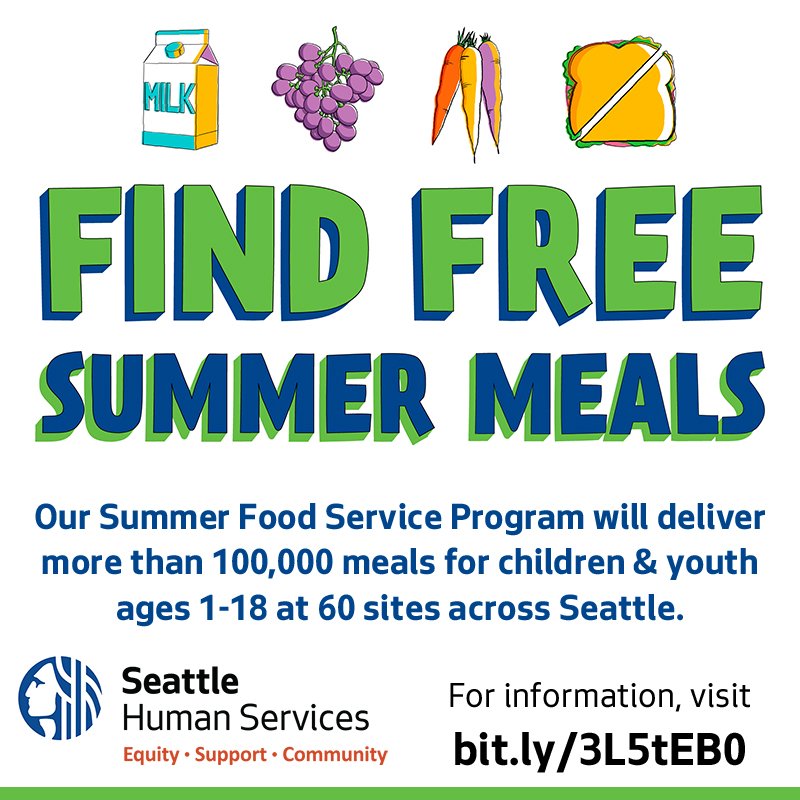 Seattle's Free Summer Meals Program Returns to Nourish Children and Teens