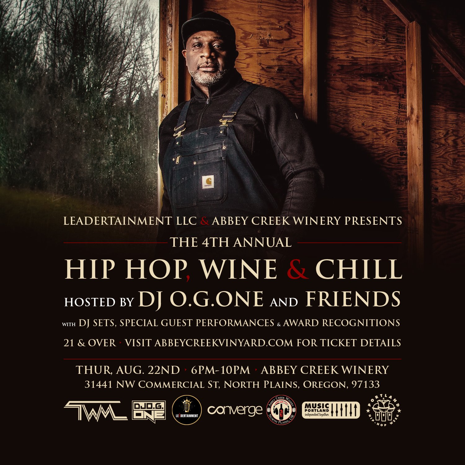 4th Annual Hip Hop, Wine & Chill hosted by DJ O.G.ONE