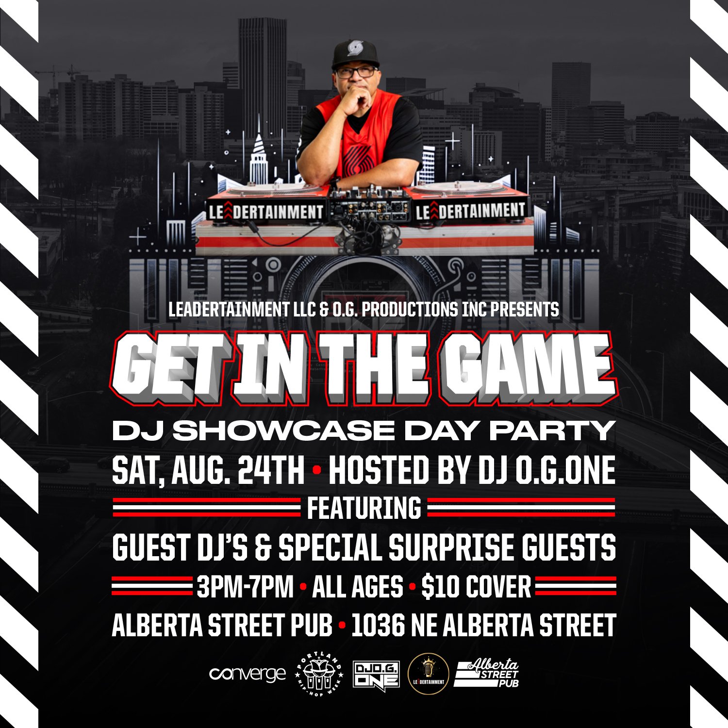 Get In The Game Day Party DJ Showcase