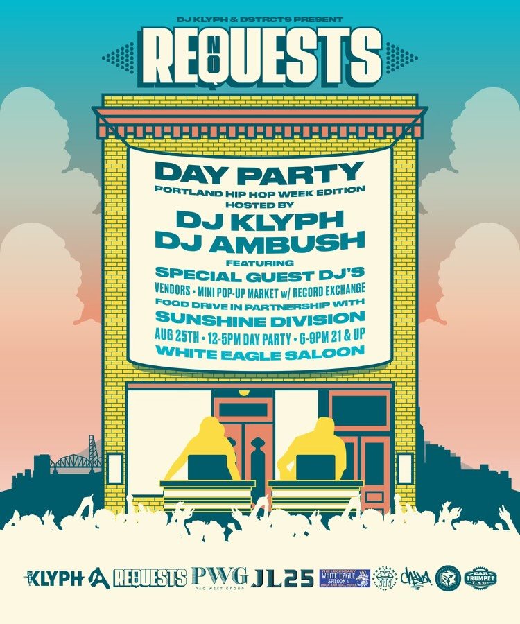 NO REQUEST Day Party hosted by  DJ KLYPH & DJ AMBUSH