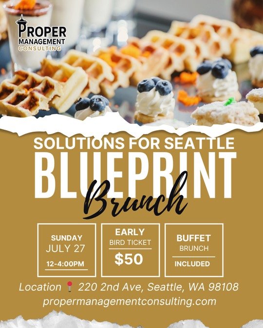 Solutions For Seattle Blueprint Brunch 2025