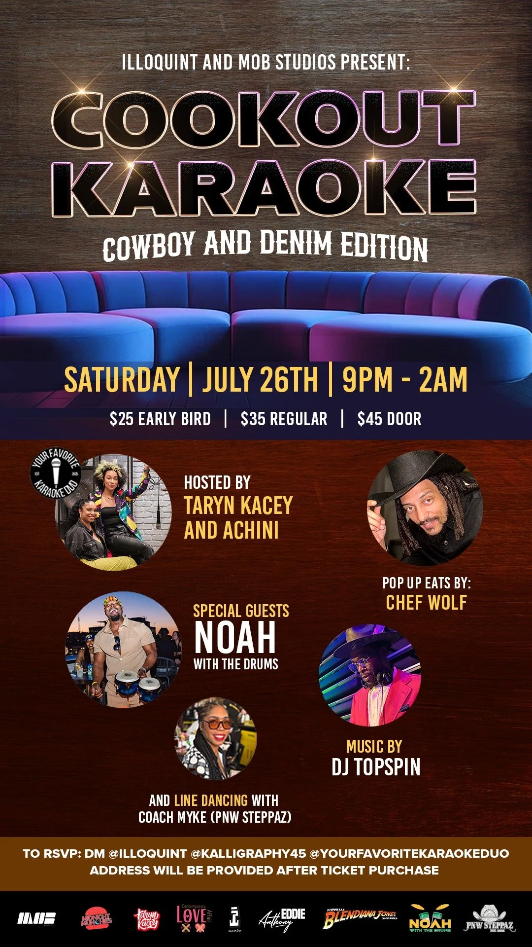 Cookout Karaoke: Cowboy & Denim Edition