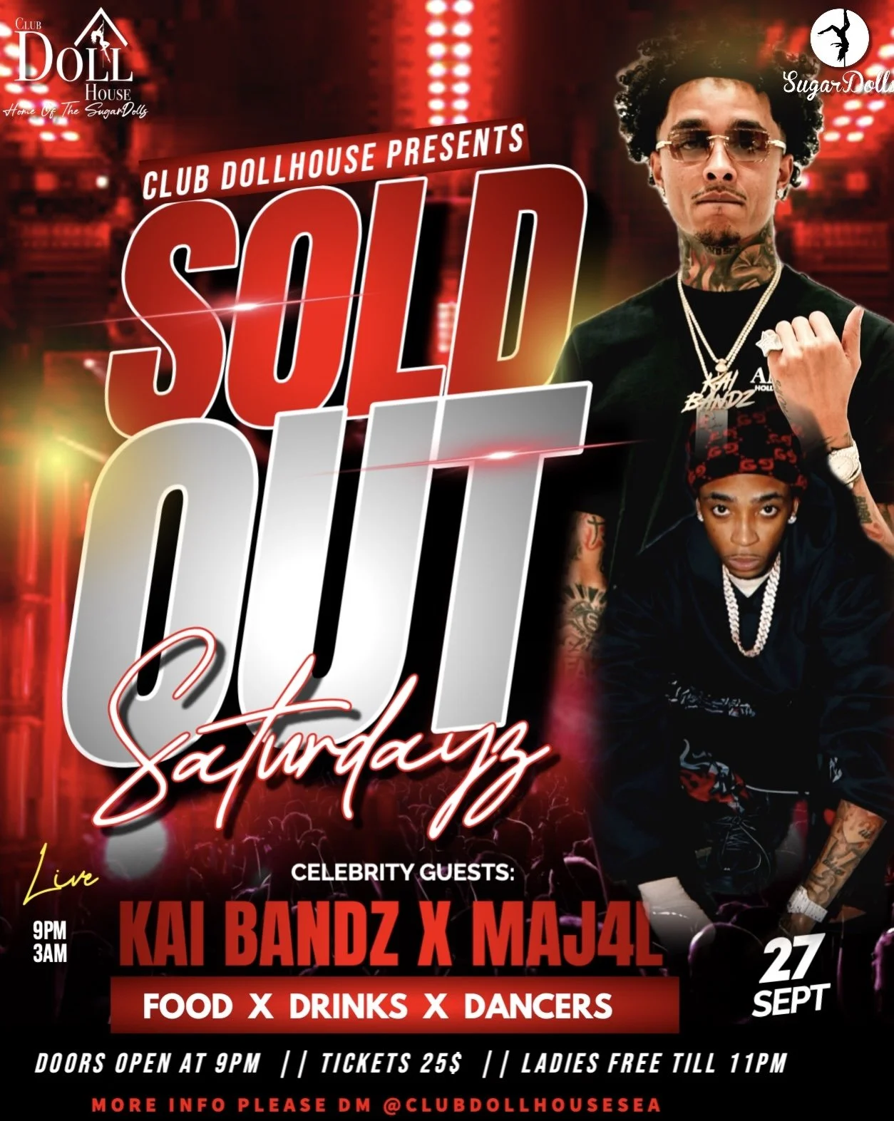 Soldout Saturdayz w/ Kai Bandz & Maj4L