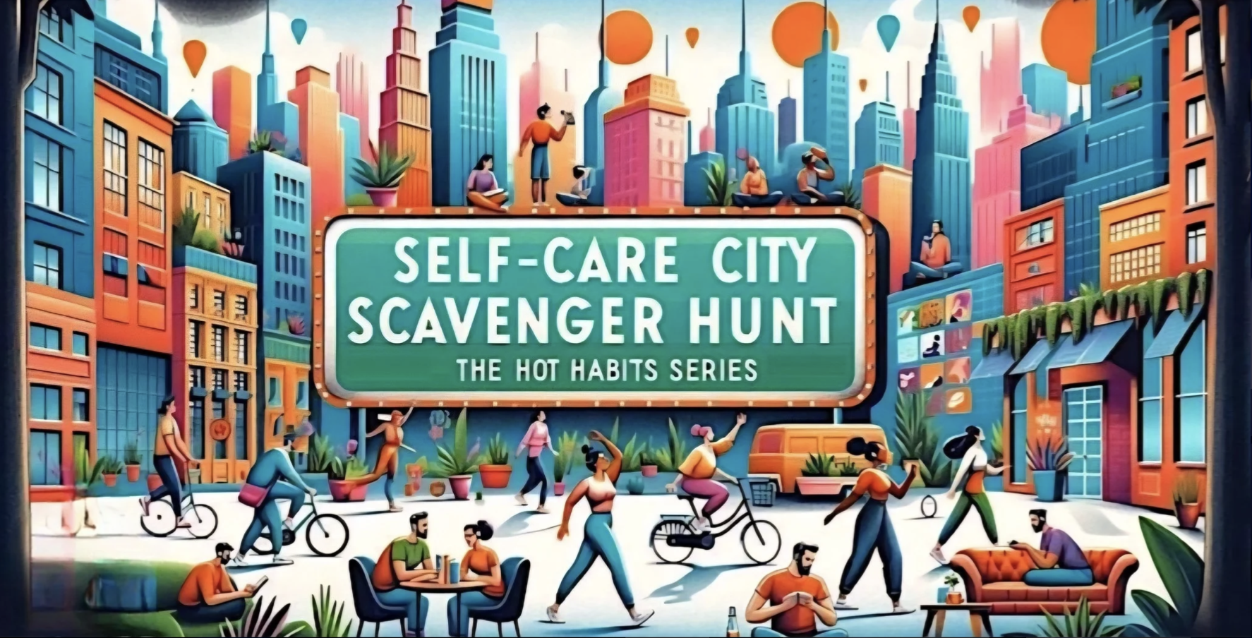 Self - Care City Scavenger Hunt – Hot Habits Series