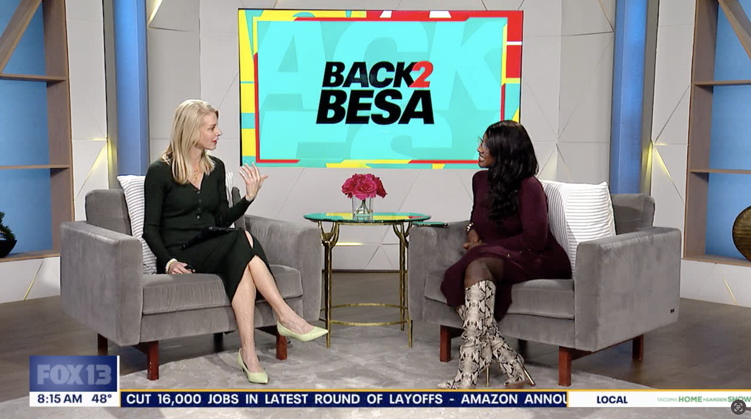 Besa Gordon Spotlights Mariners Care Foundation Impact in Anchorage, Alaska on Good Day Seattle