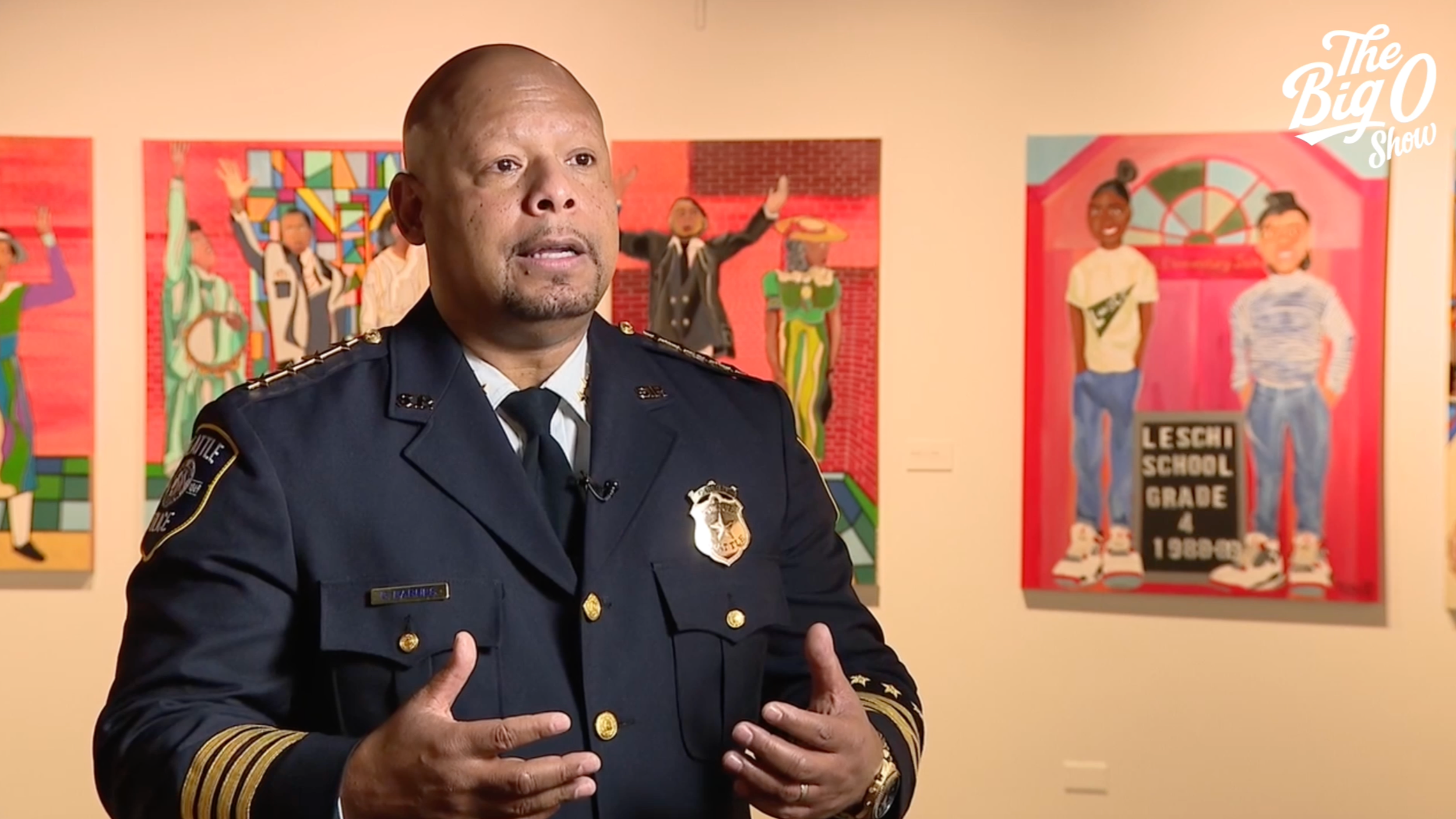 Seattle Police Chief Shon Barnes Discusses Youth Violence and School Resource Officers