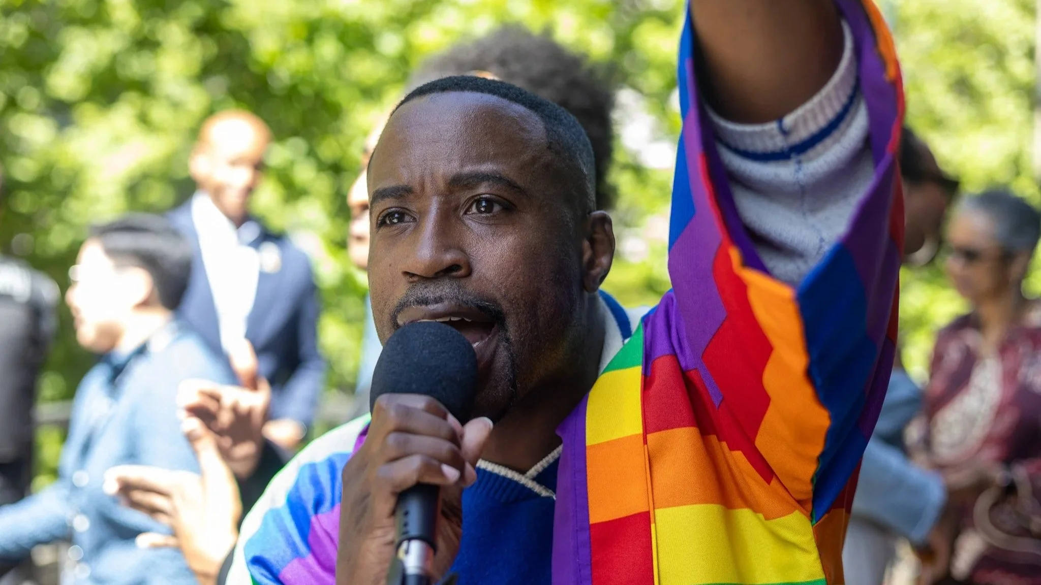 Raising Pride, Rallying for Change: Deaunte Damper Leads Seattle’s Pride Month Kickoff