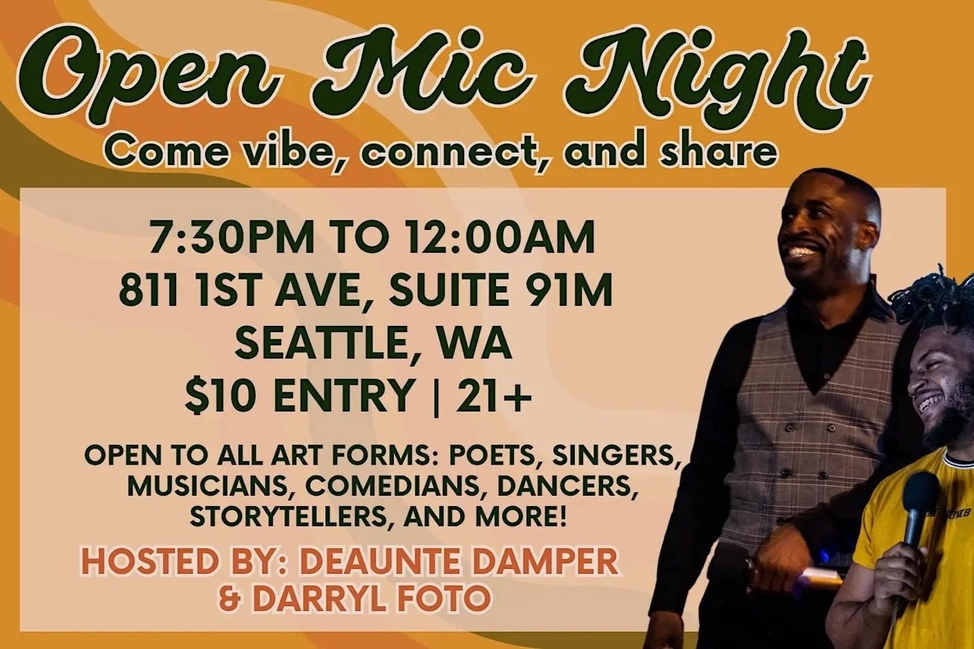Open Mic Night: A BIPOC Centered Open Mic
