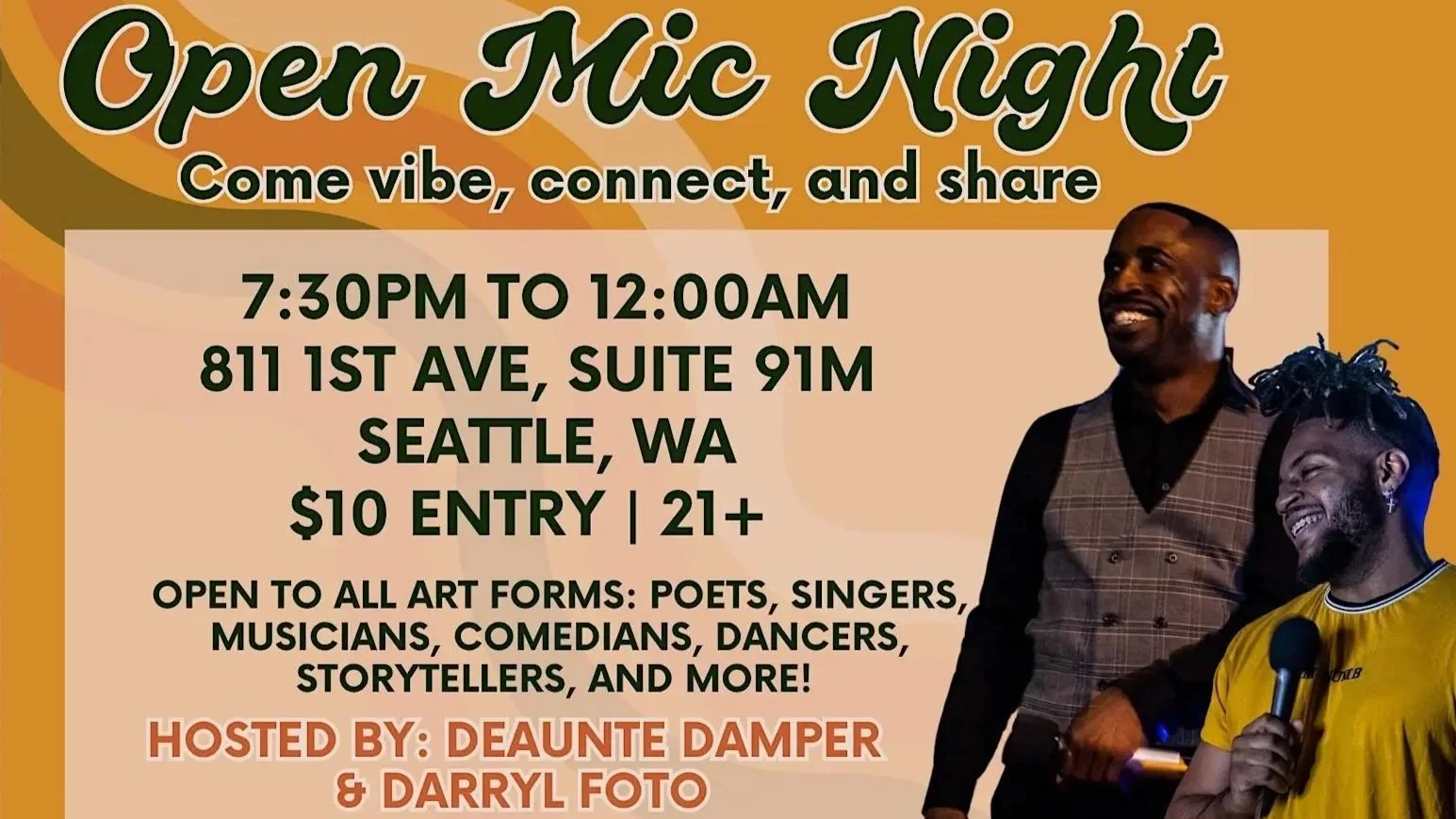 Seattle’s Premier Open Mic is Back, And It’s Finally Home At Colman Commons