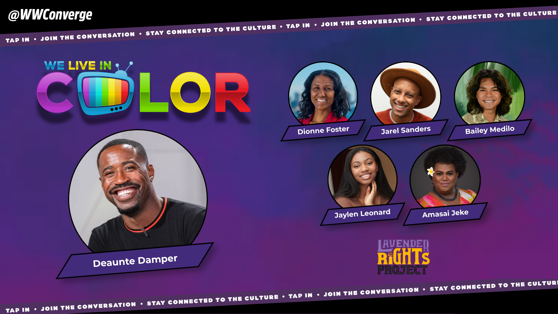 ‘Your Voice Matters’: Deaunte Damper Hosts We Live In Color Special: The People, The Policy, The Ballot&nbsp;