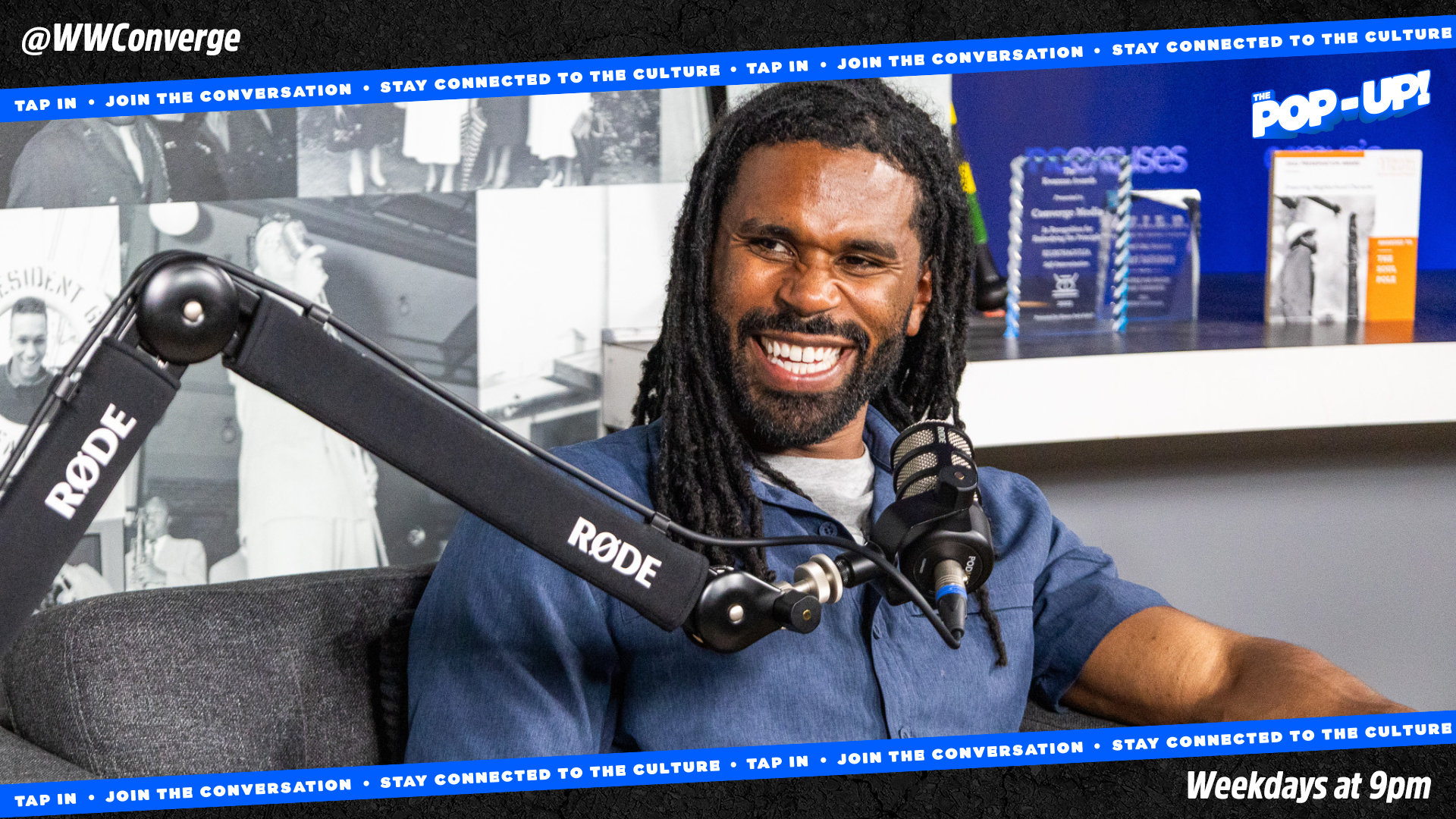 Prioritizing Wellbeing: Jesse Johnson Talks Black Men’s Mental Health on The Pop-Up!