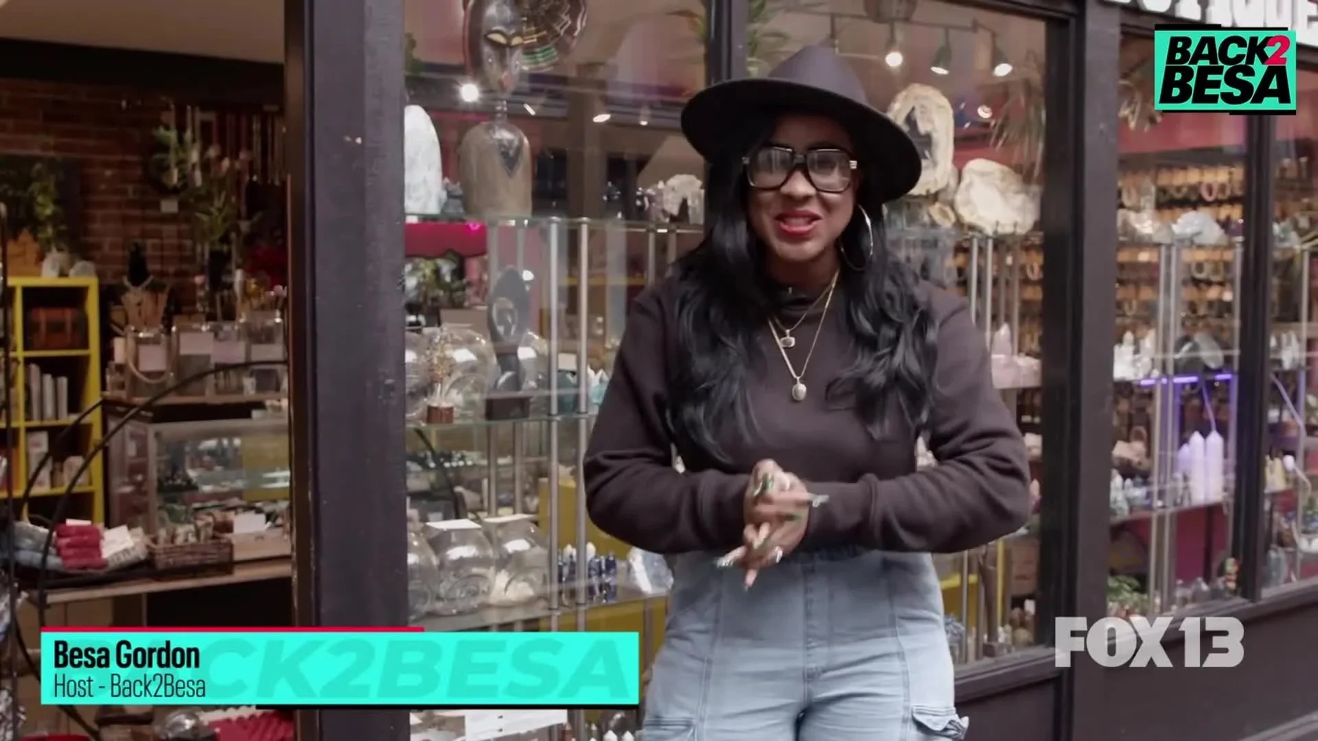 Besa Gordon Visits Sankofa Boutique on Seattle's Capitol Hill