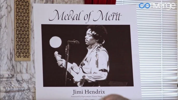 Washington State Honors Jimi Hendrix with Medal of Merit