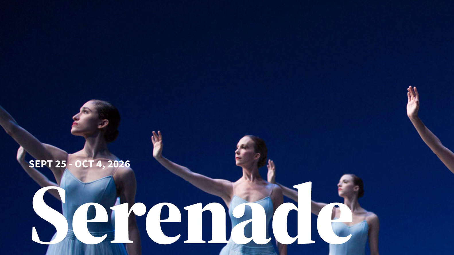 Pacific Northwest Ballet's 'Serenade'