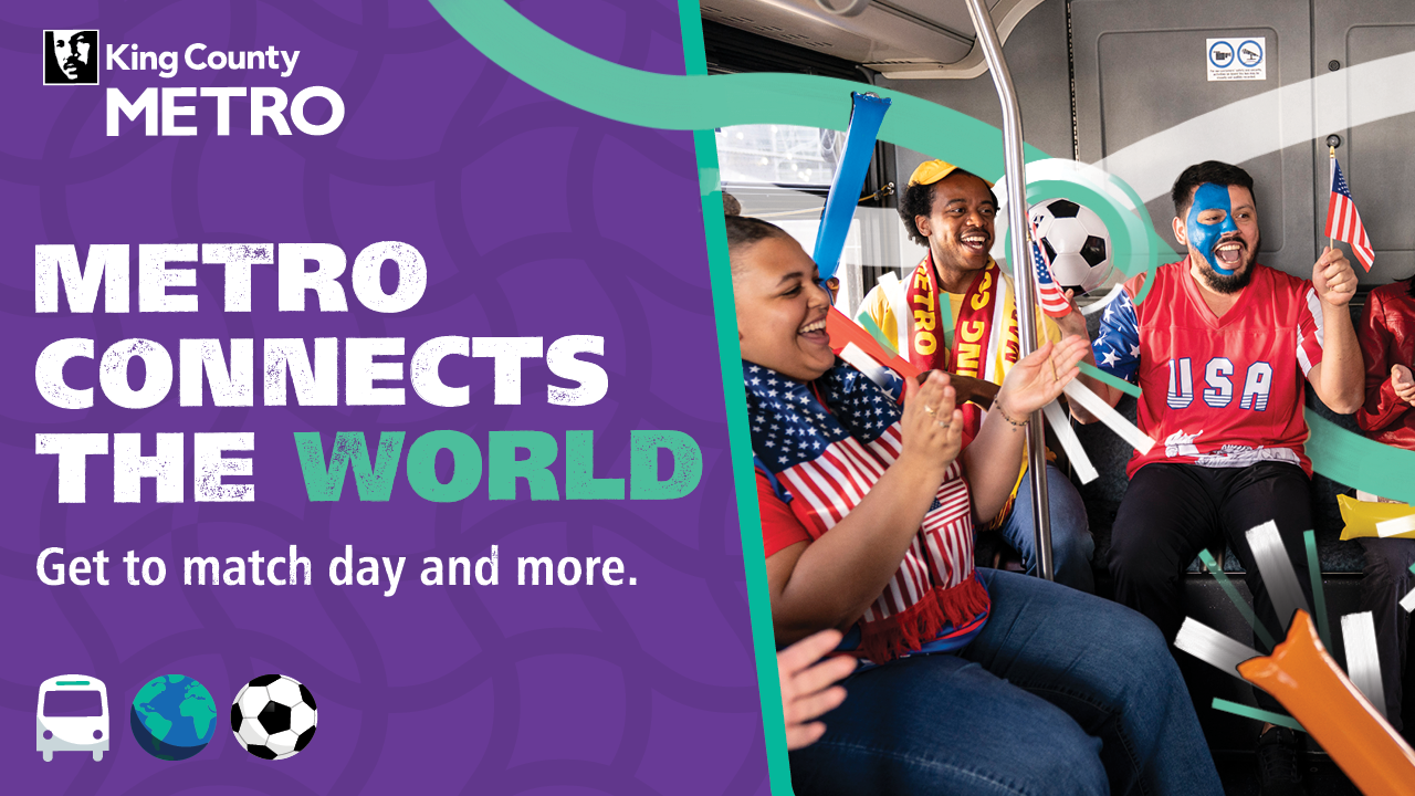 World Cup in the 206: How to Move Like a Pro with King County Metro