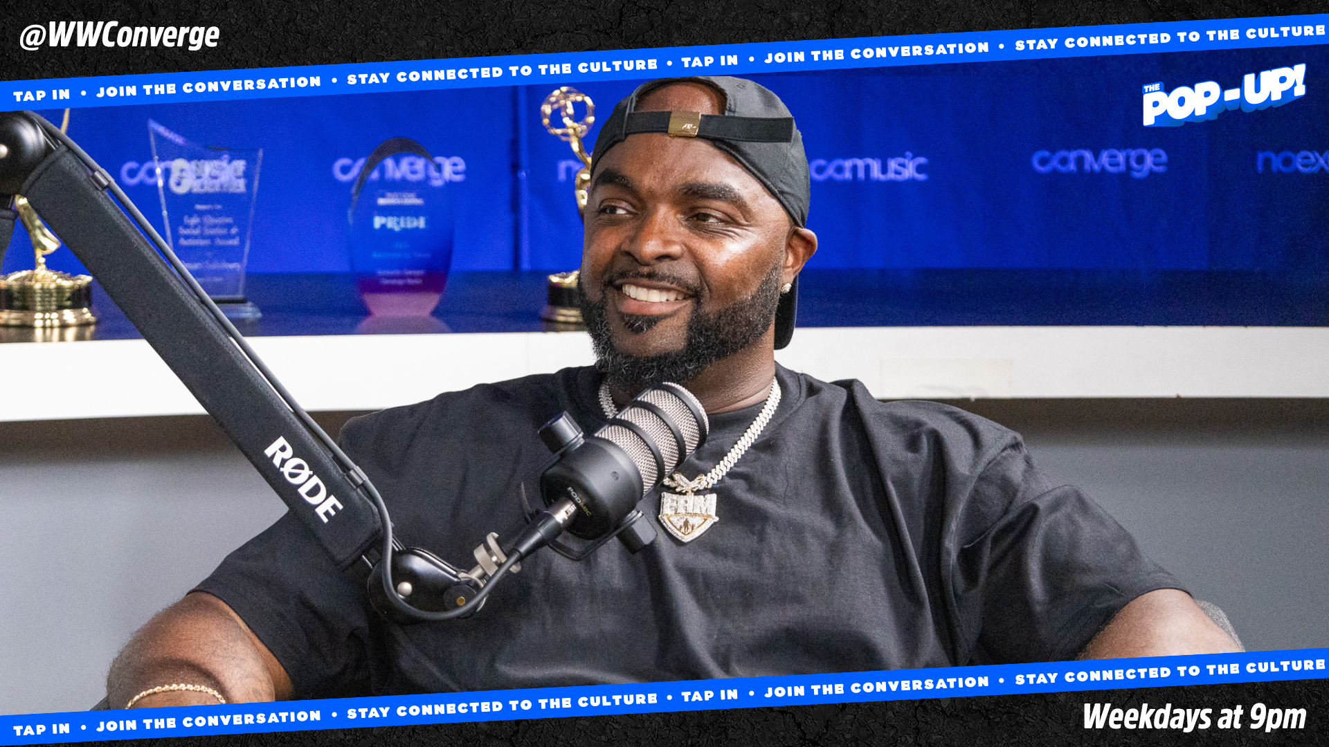 Cortez Charles Confronts the Black Men's Mental Health Crisis on The Pop-Up!