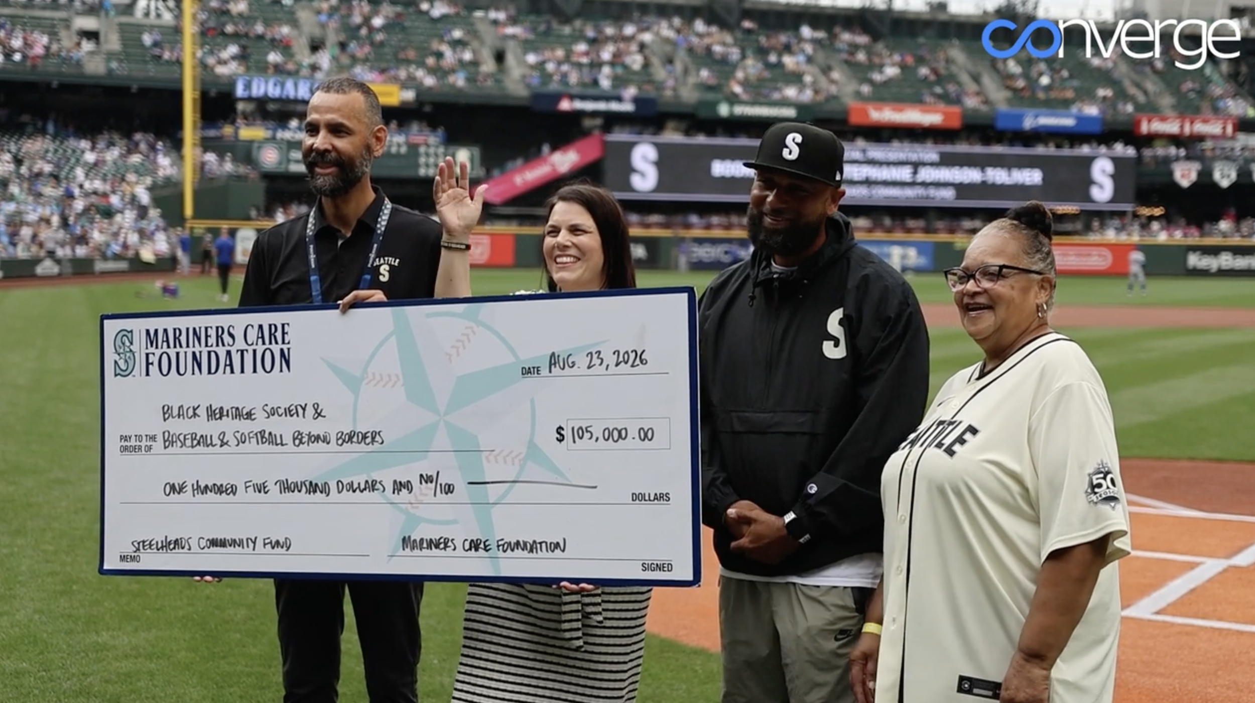 Seattle Mariners Contribute Inaugural Steelheads Community Fund Grants