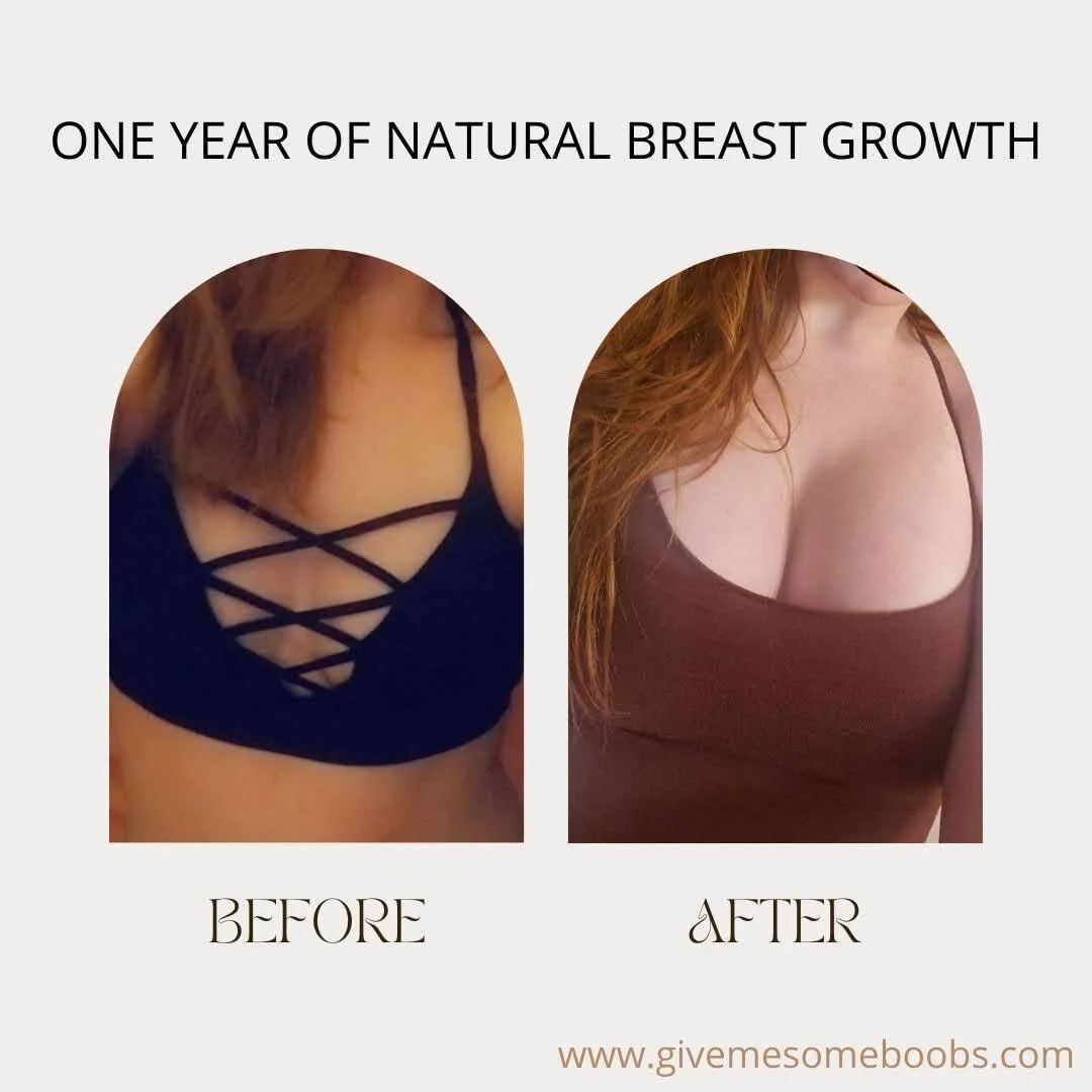 Natural Breast Enlargement Fenugreek Oil Before and After 9 — Give Me
