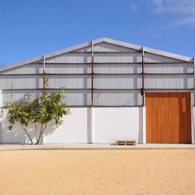 Our barn door in Tuart wood at @assemblyyard in Fremantle.