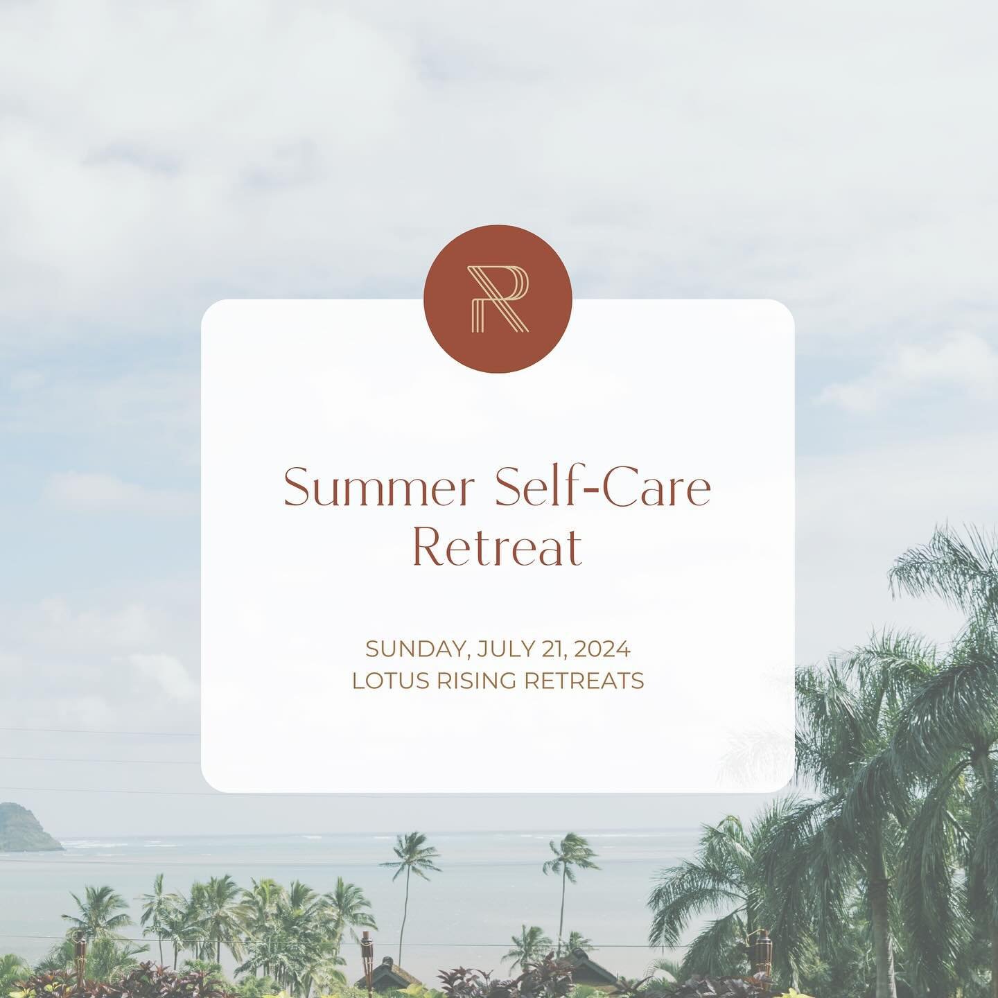 A single-day retreat designed to give you space for self-care at your own pace. This wellness event prioritizes mindfulness, promotes relaxation, and feels oh-soooo yummy and indulgent. With a mix of group experiences and personal time, you can creat