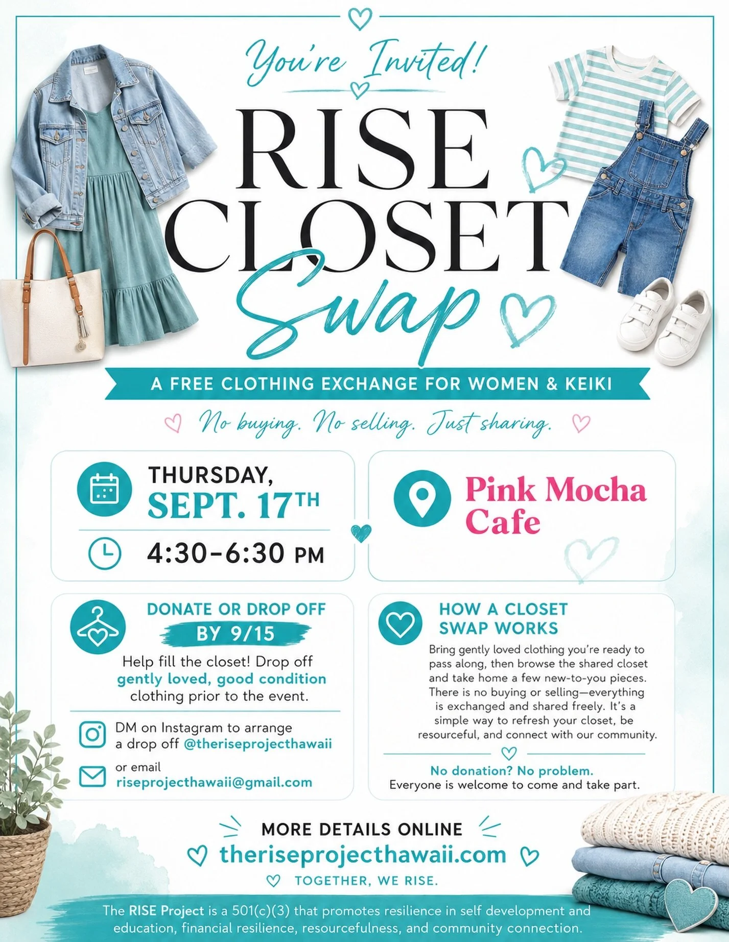RISE Closet Swap