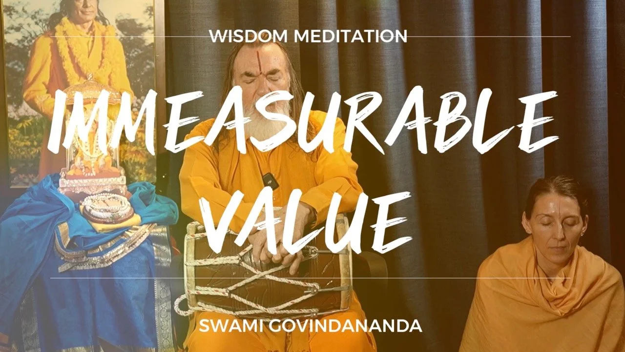 Wisdom Meditation - Immeasurable Value