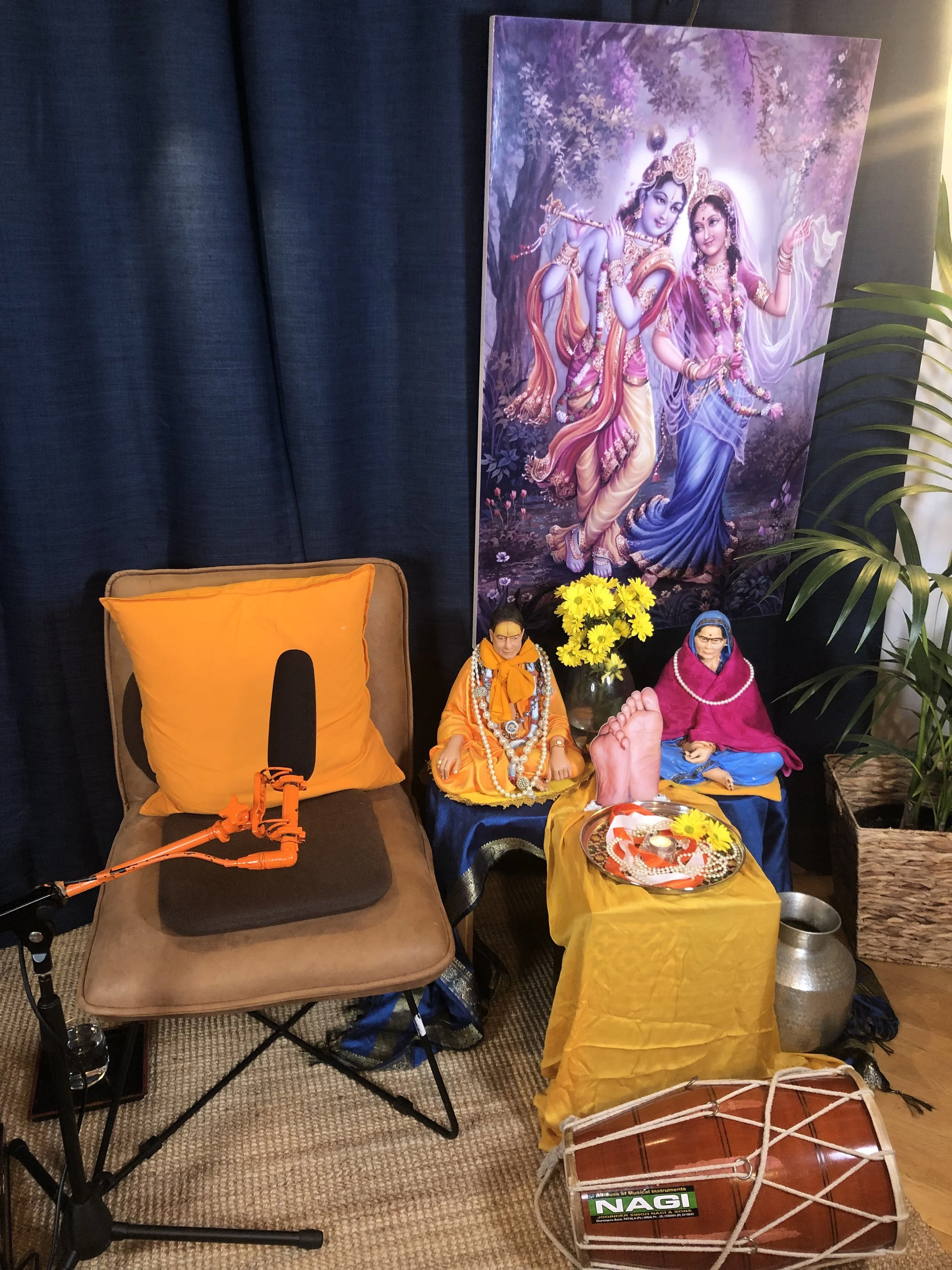 Satsang - Unless the mind is engaged in devotion, actions are just actions without spiritual consequence.