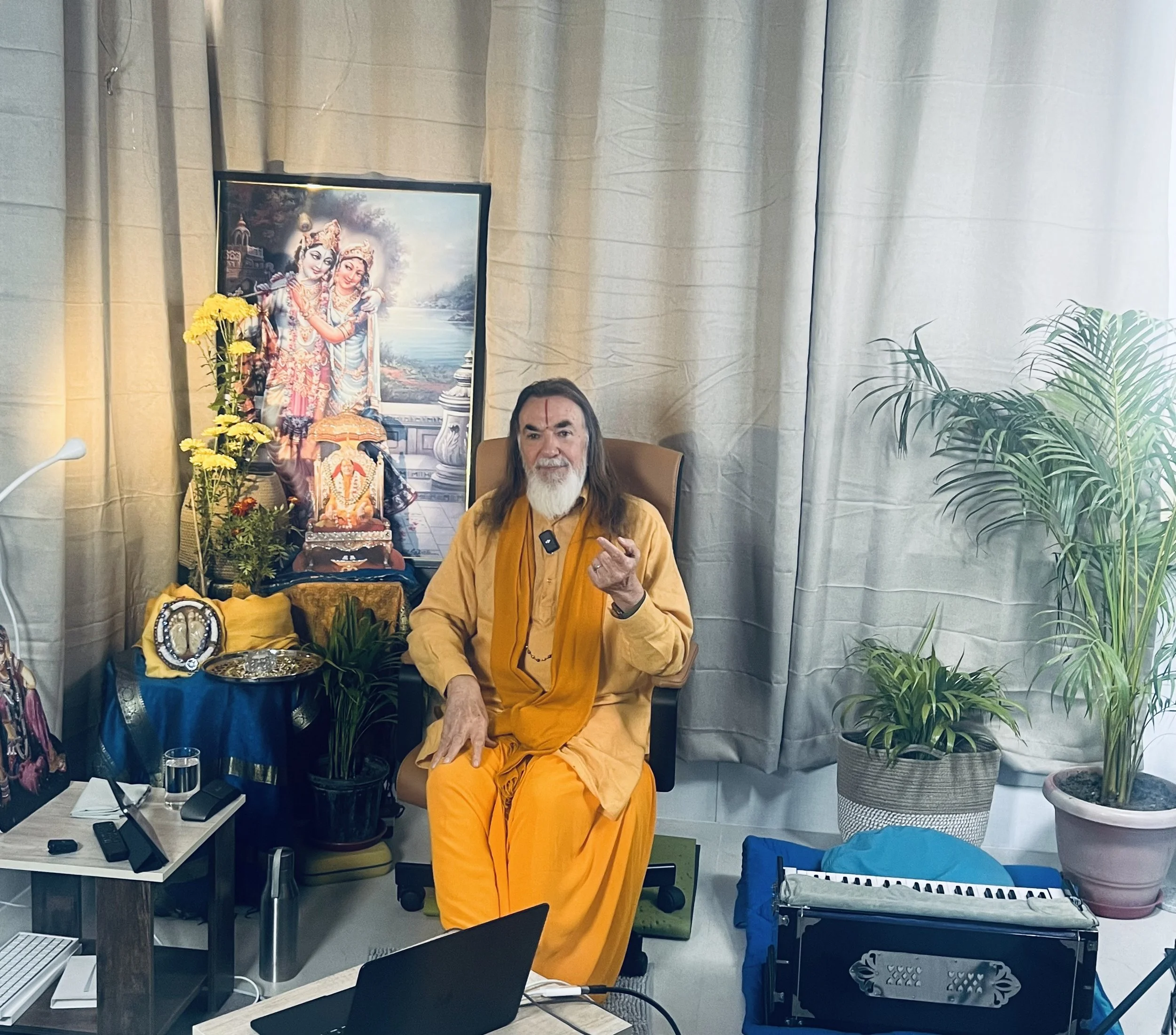 Satsang - Less words, more devotion.