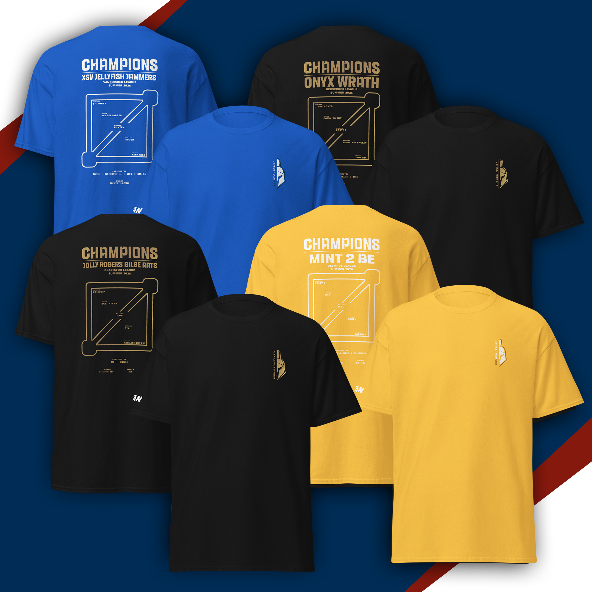 2026 Summer Champions T-shirt | Titan Esports
