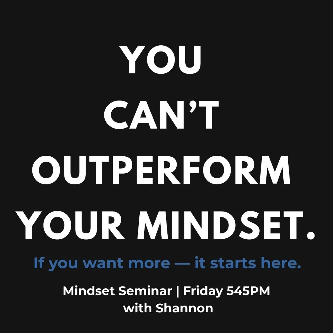 Your train your body every week.

But your mindset decides:
&bull; The goals you choose
&bull; The effort you tolerate
&bull; The standards you accept
&bull; How you respond when things get hard

If progress has stalled&hellip;
If confidence has dipp