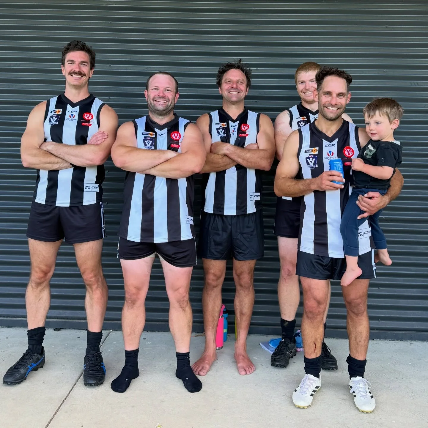 5 of our own out there today, not in a gym&hellip; but on the field.

Running, tackling, competing, backing each other.

That&rsquo;s the point.

Fitness isn&rsquo;t just about the score on the whiteboard.
It&rsquo;s not about PBs that stay inside fo