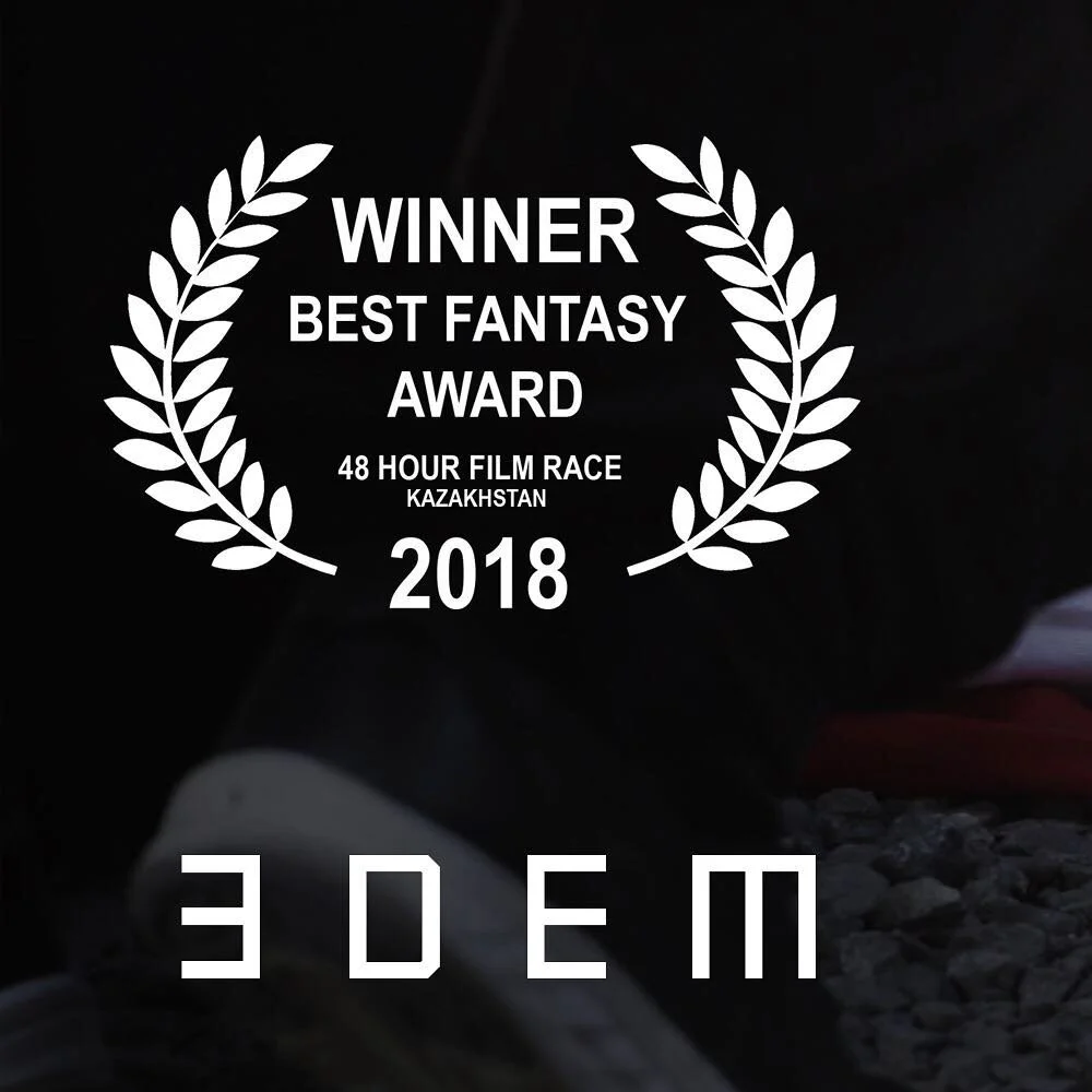 We are proud to announce that our short film &ldquo;Eden&rdquo; has won the Best Fantasy Film Award at the 2018 48hr Film Race @48hfr in Almaty, Kazakstan. It was truly an amazing experience by challenging our creativity within 48hrs. #versarecreativ