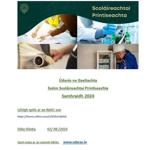 Scéim Scoláireachtaí Printíseachta