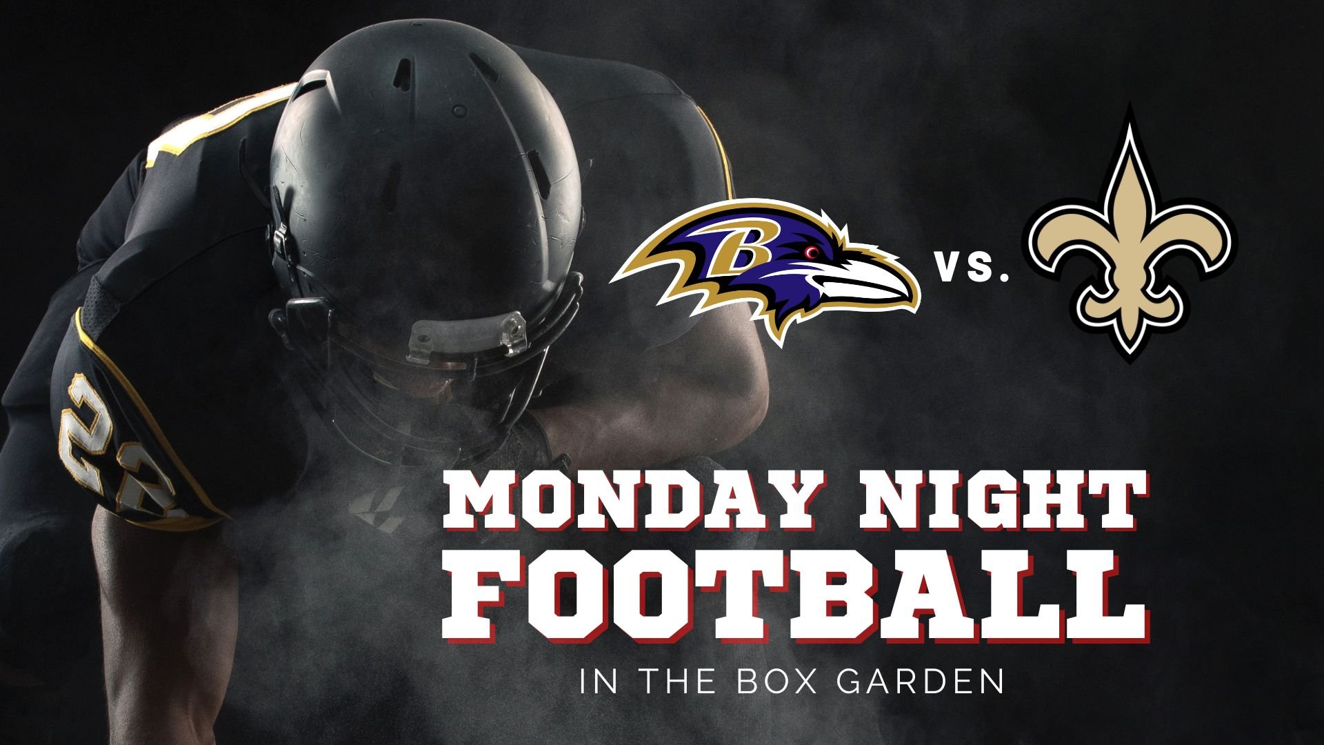Legacy Hall - Monday Night Football: Ravens vs. Saints — Legacy West