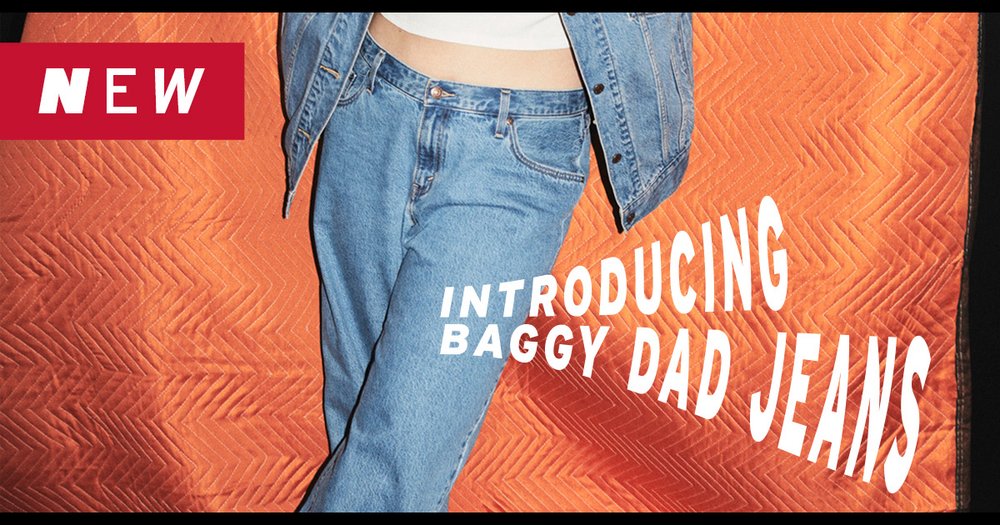 Levi's - Introducing Baggy Dad Jeans — Legacy West