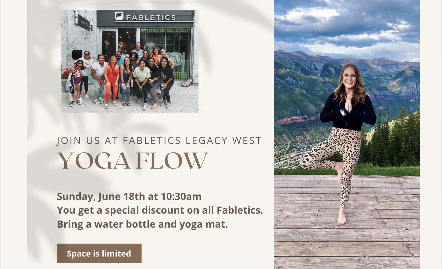 Fabletics - Yitty Event — Legacy West