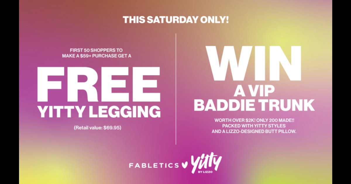 Fabletics - Yitty Event — Legacy West