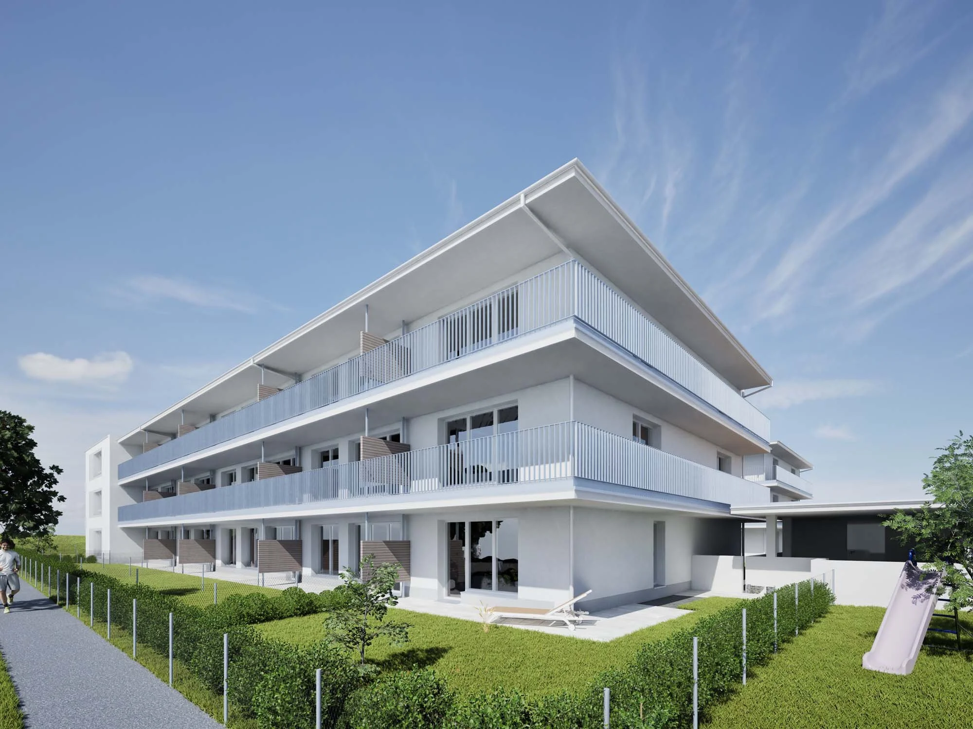 wohnhausanlage voeslau raumpunkt architekten schaubild suedost.jpg
