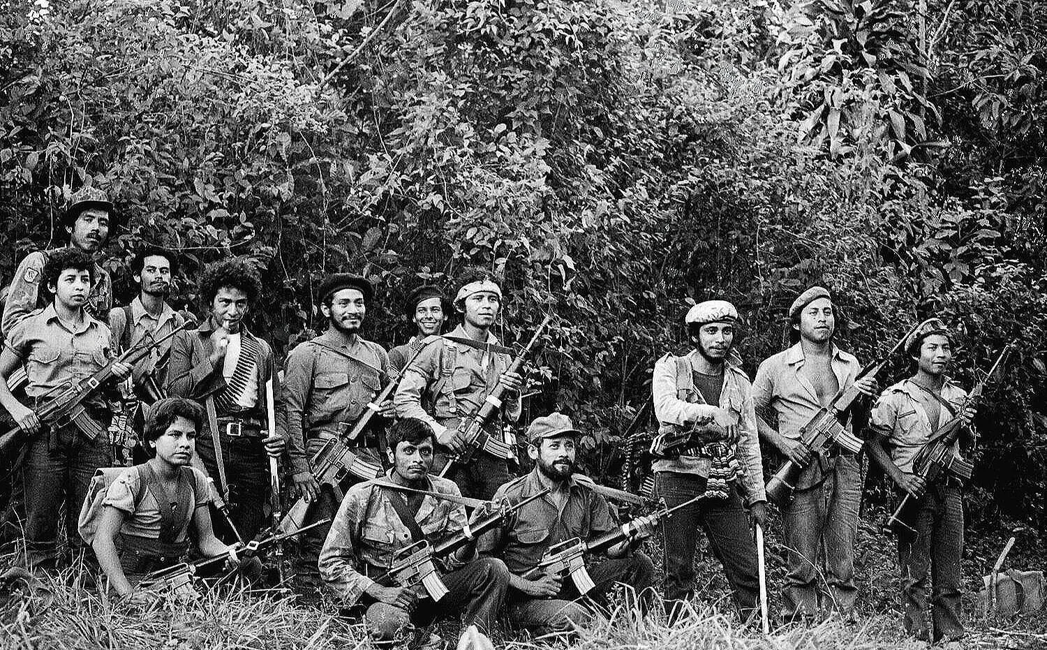 EVERBODY SMILE  —  FMLN guerrillas, near the Guazapa volcano