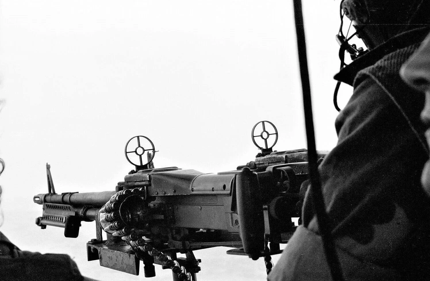 DOUBLE CROSS   —   flying in Colonel Monterrosa’s personal helicopter. (The colonel and his copter were destroyed, in flight, by a guerrilla bomb 2 months later.) 