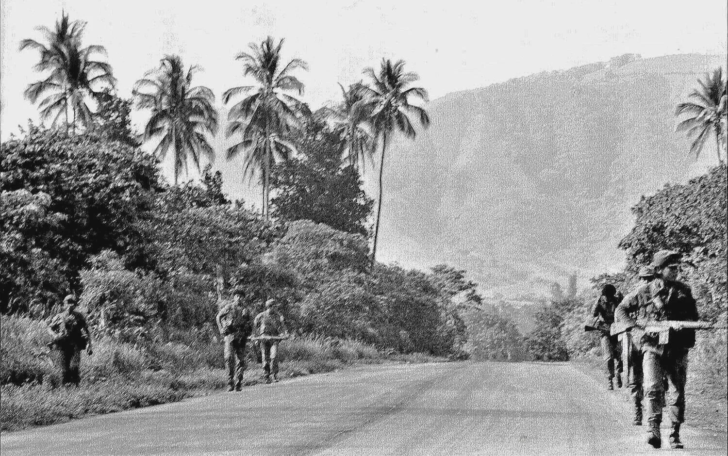 PATROLLING THE TROPICS — near Juacapa