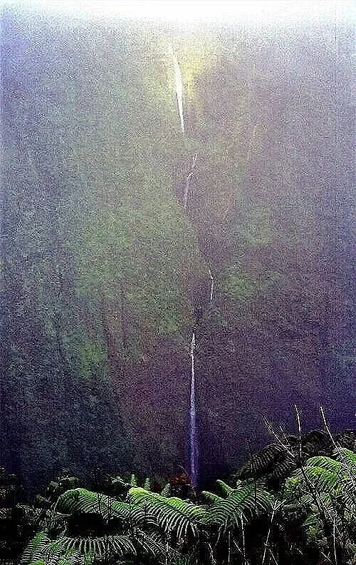 FALLS OF HEAVEN —  Upper Waipo Valley, Big Island, Hawaii (2001)