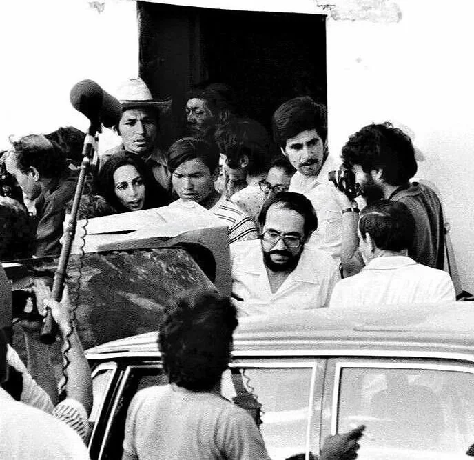 TROUBLE AT THE NEGOTIATIONS       —      Ruben  Zamora, rebel negotiator at the failed 1984 peace talks (30 years later he was ambassador to the U.S.), La Palma