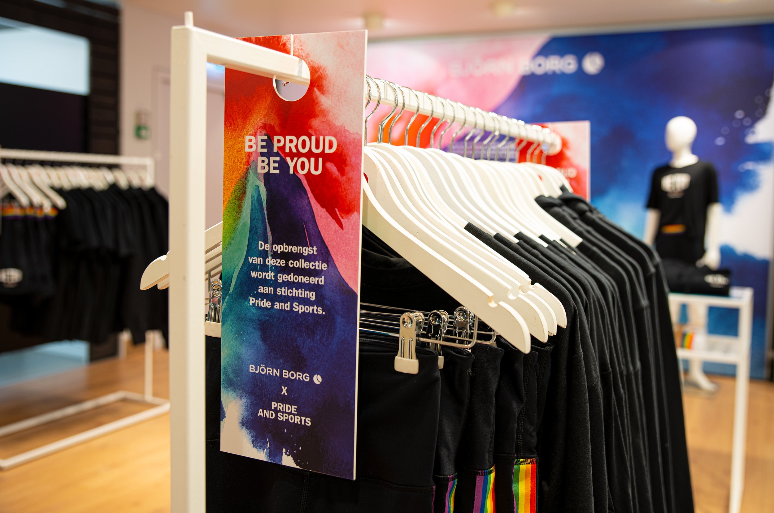 Oy designed and produced physical in-store promotional materials to decorate stores — oy
