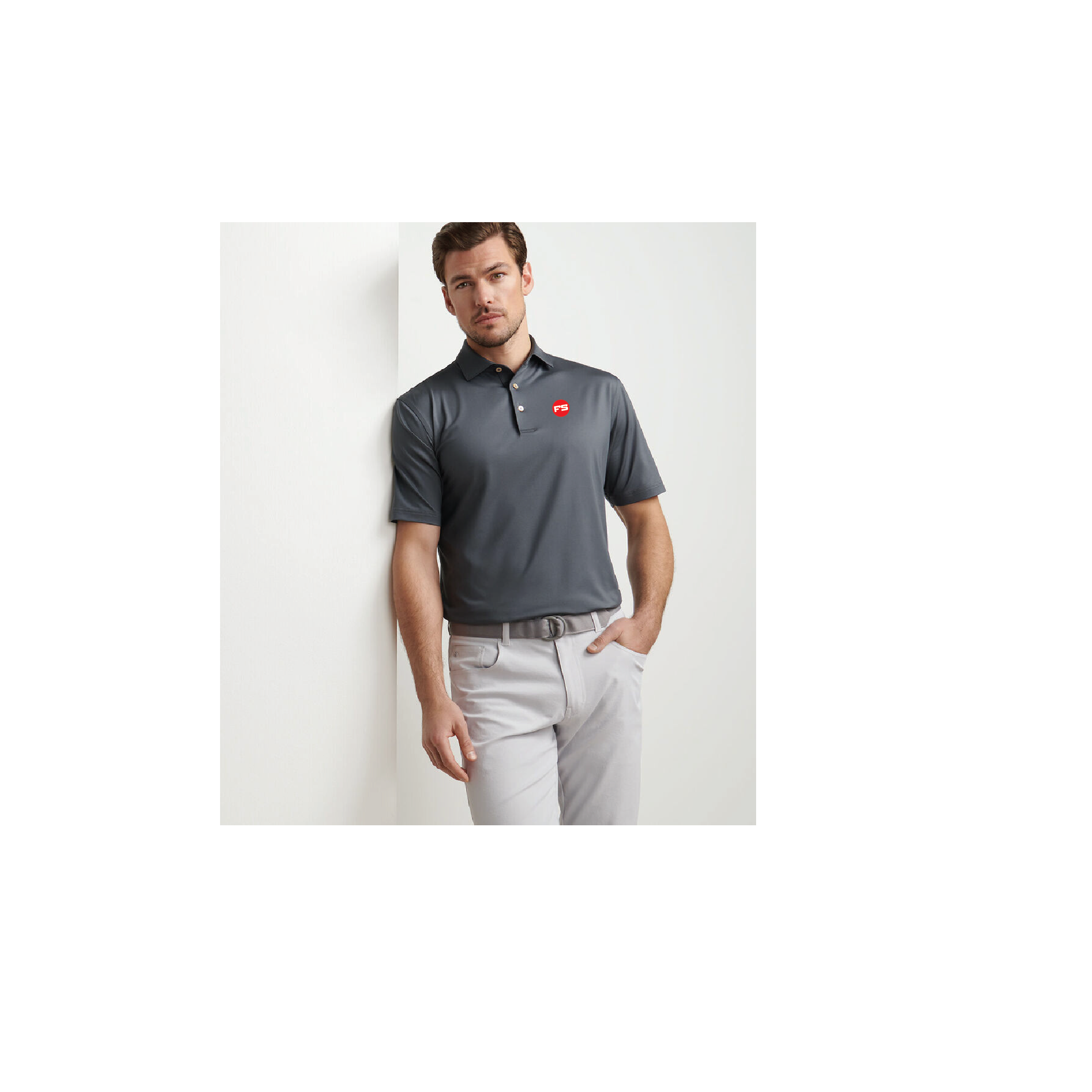 Peter Millar Solid Performance Jersey Polo