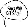 Säg Vad Du Såg