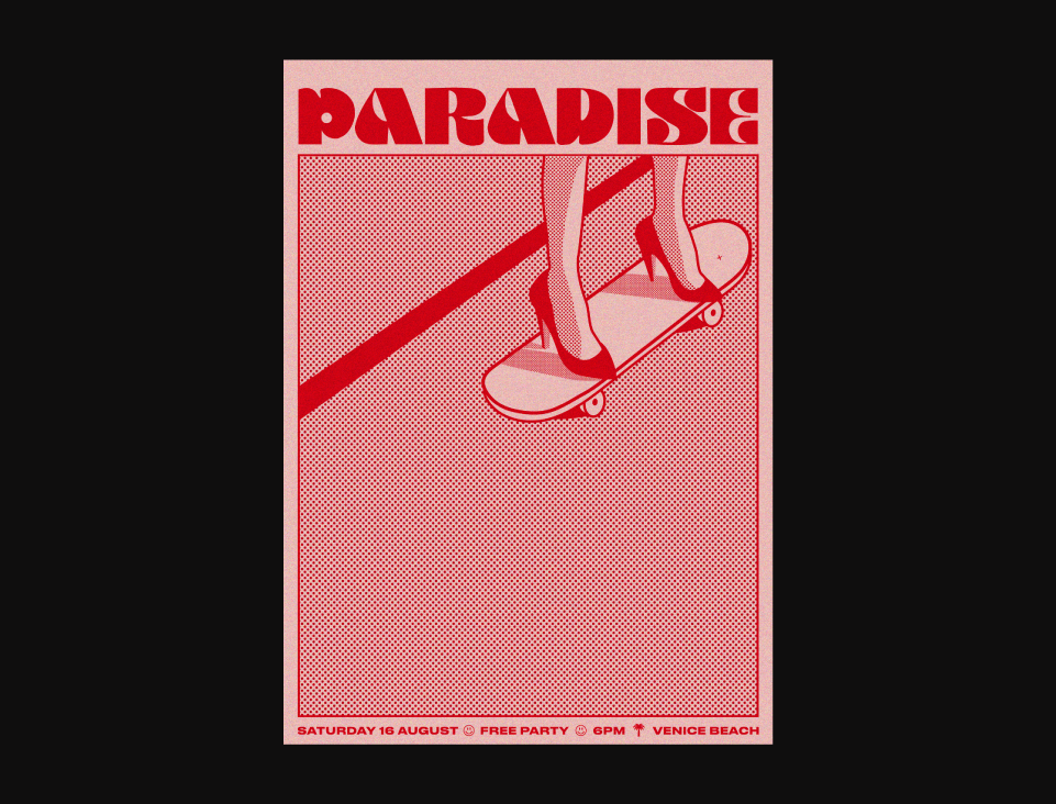 Paradise</br>Poster Design